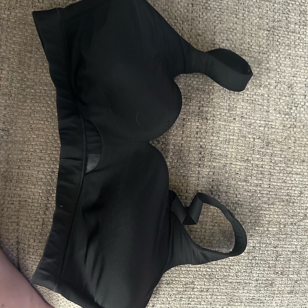 Black No Underwire Bra